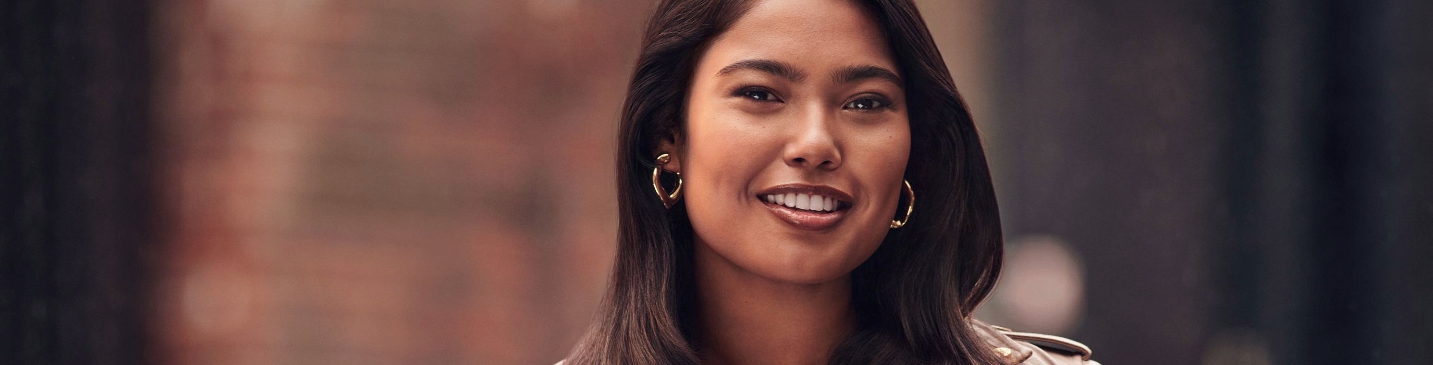 woman with damage-free, frizz-free hair