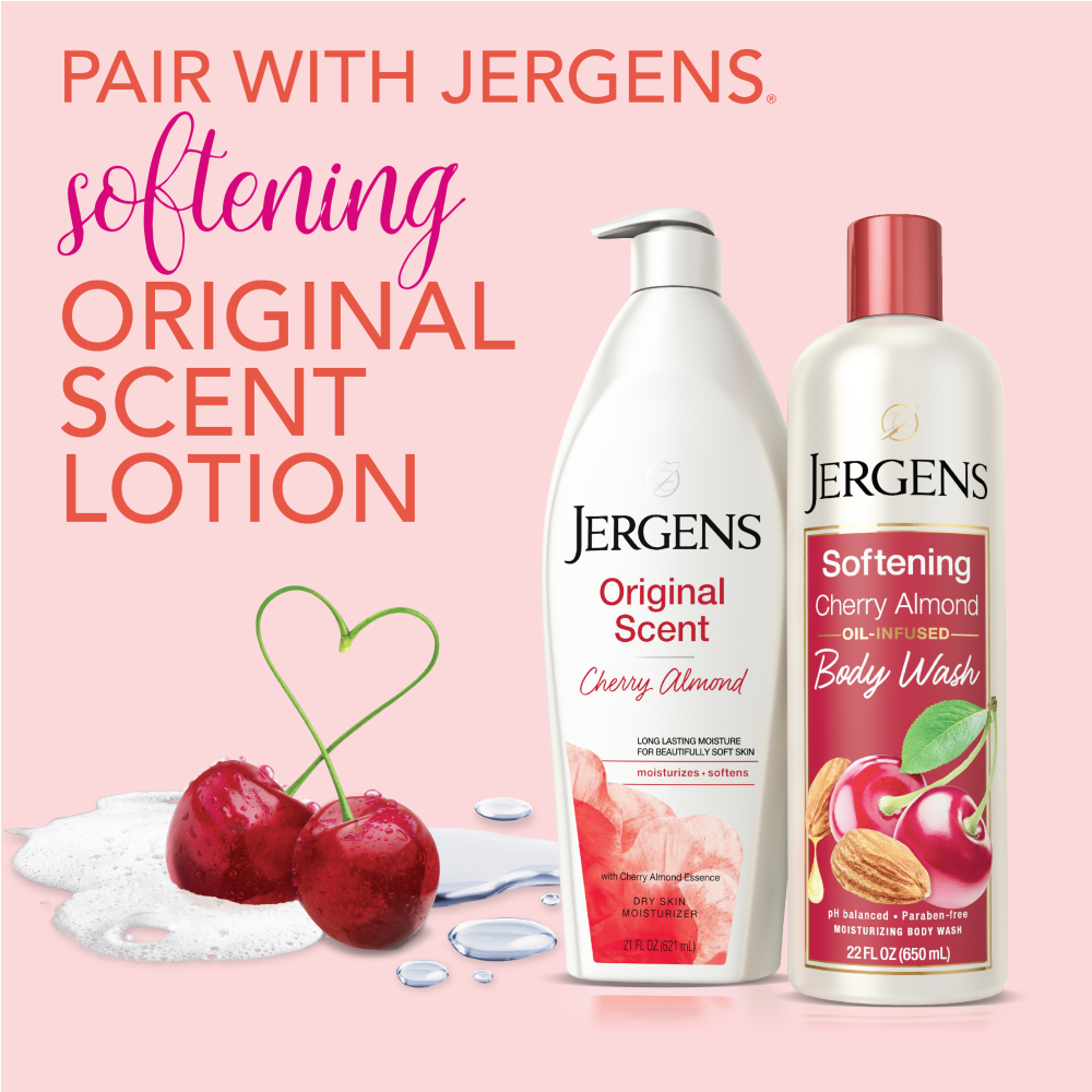 Pair with Jergens softening original scent lotion