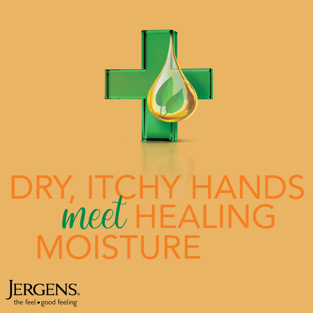 Dry, itchy hands meet healing moisture